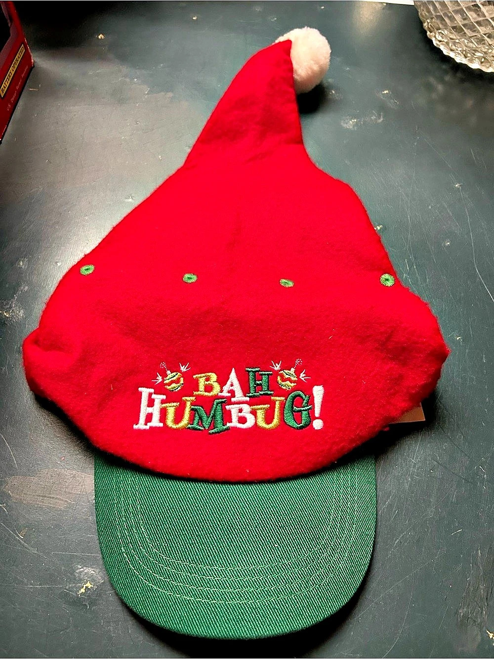 Christmas Elf Hat Set Red & Green